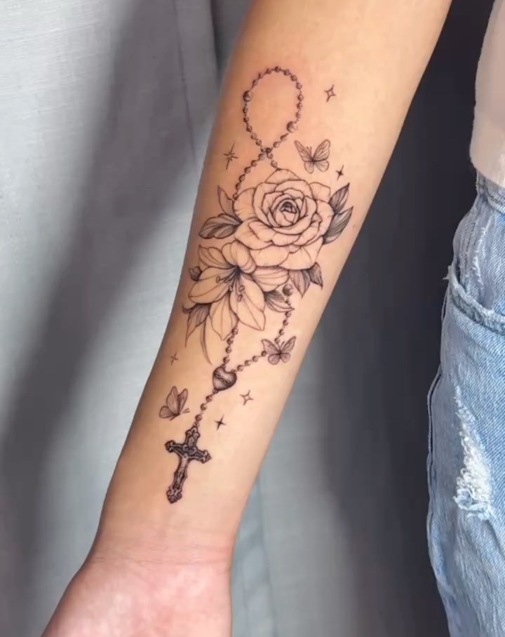 A little bit of faith, a little bit of nature, and a lot of beauty.  Fine line r
